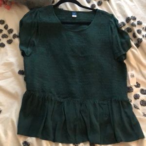 Emerald Green Top. New with Tags. Size XL